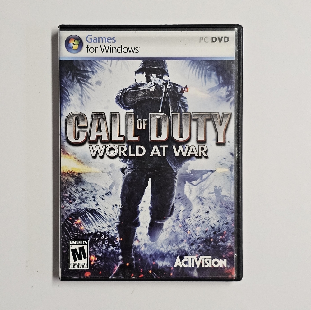 Call of Duty: World at War PC DVD Game 2008 Windows Activision
